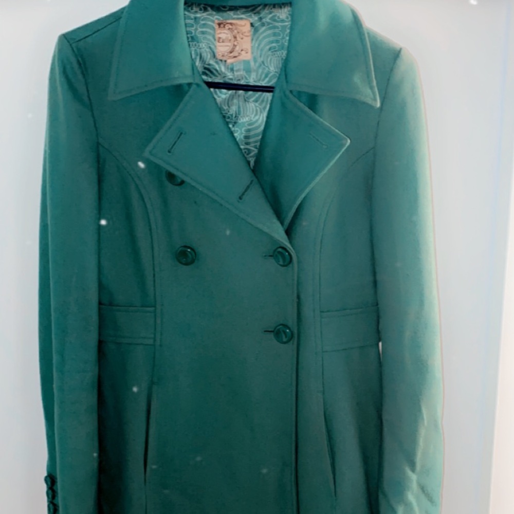 Green Peacoat!